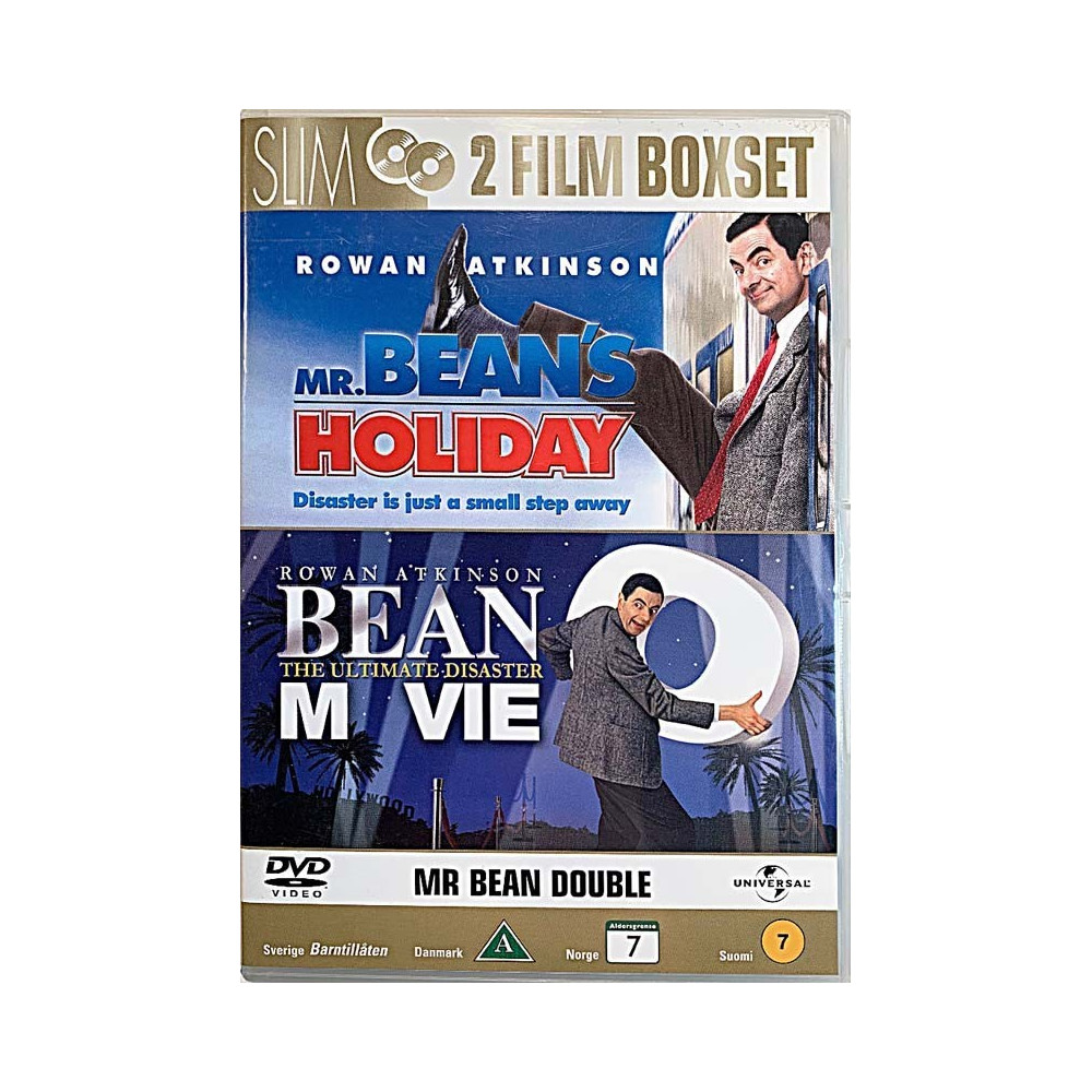 DVD - Elokuva 2007/1997 8270071 Mr, Bean's Holiday / Bean The Movie Used DVD