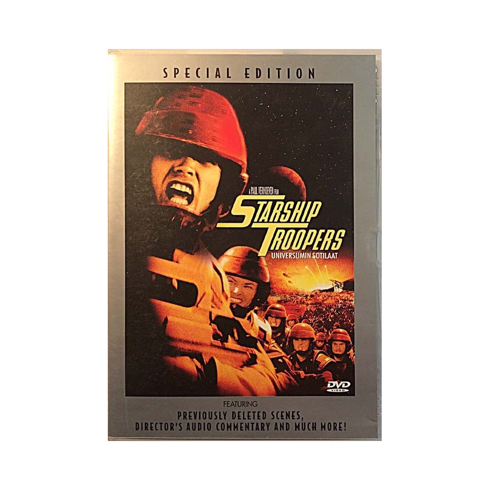DVD - Elokuva 1997  Starship Troopers Universumin sotilaat Used DVD