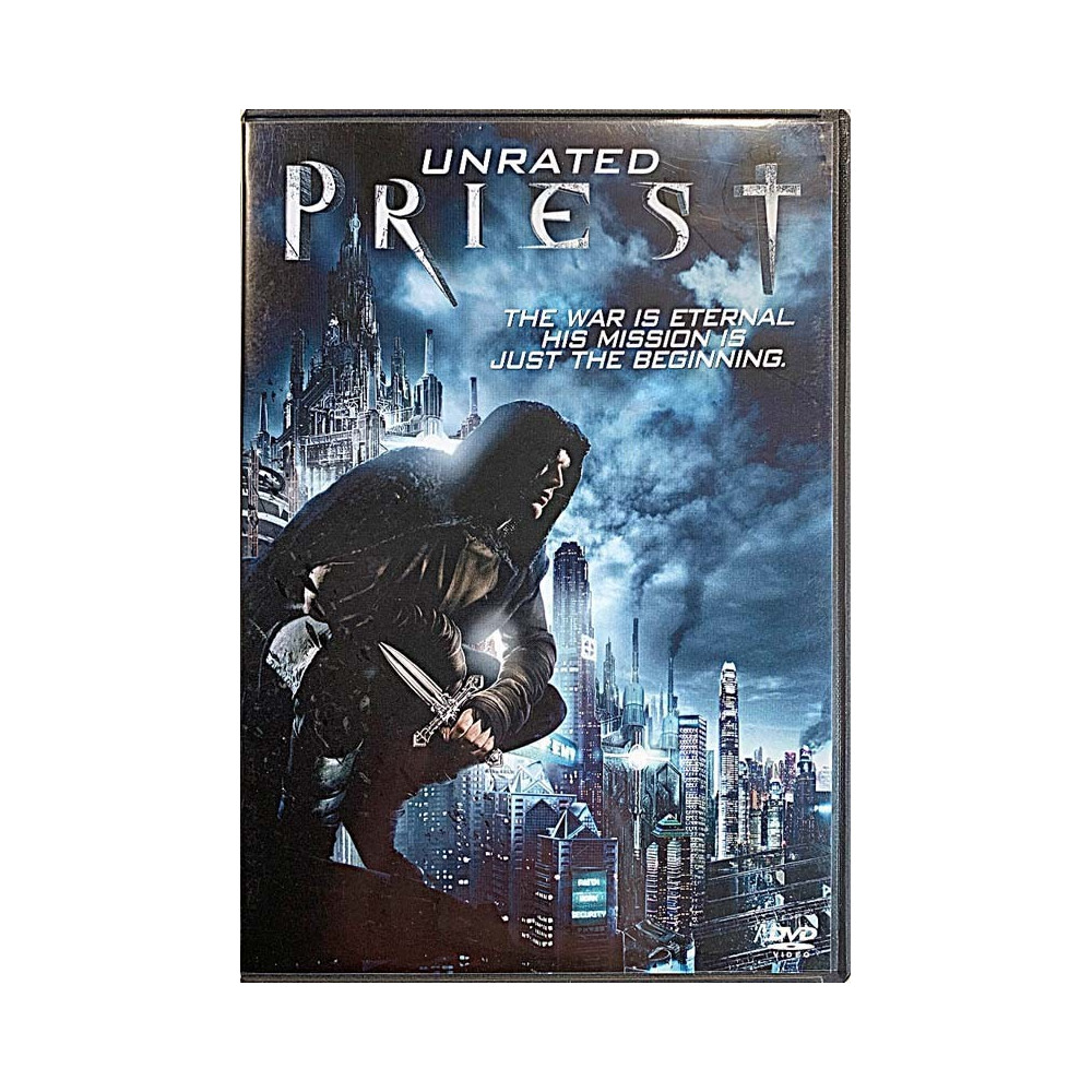 DVD - Elokuva: Unrated Priest  kansi EX levy EX- Käytetty DVD