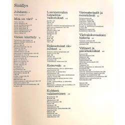 Värivalokuvauksen taito 1979 ISBN: 951304615X John Hedgecoe Käytetty kirja