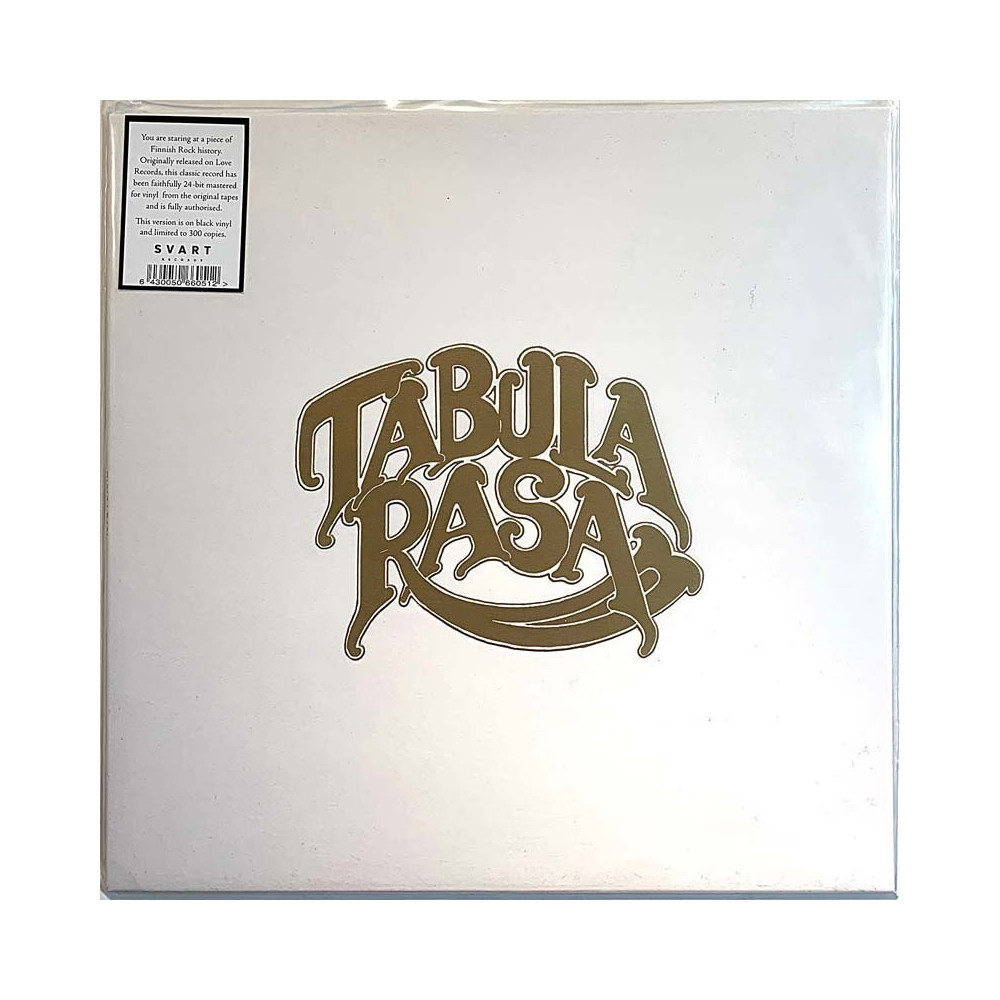 Tabula Rasa 1975 SVR229 Tabula Rasa musta vinyyli Begagnat LP