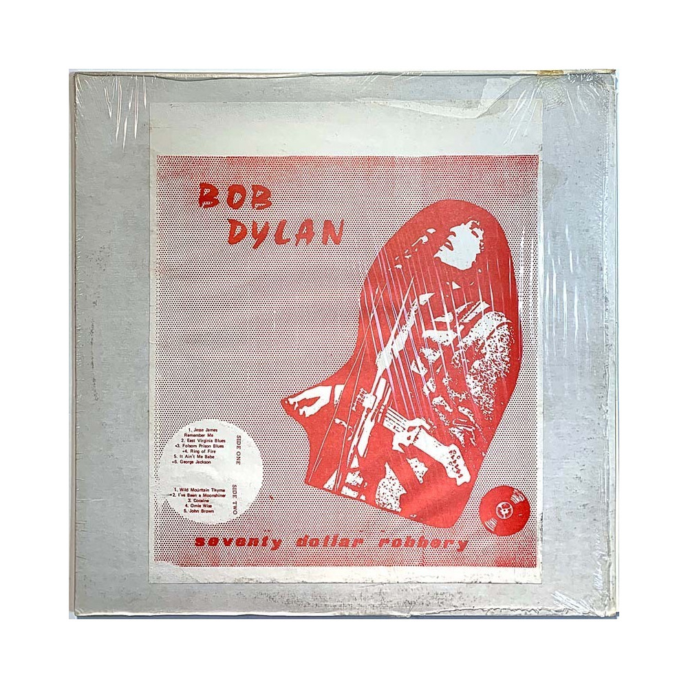 Dylan Bob: Seventy dollar robbery  kansi VG levy VG+ Käytetty LP