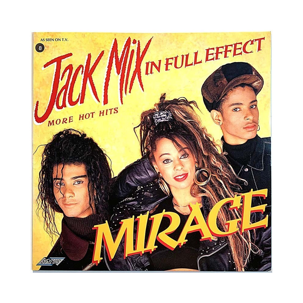 Mirage: Jack Mix in full effect  kansi EX levy EX Käytetty LP