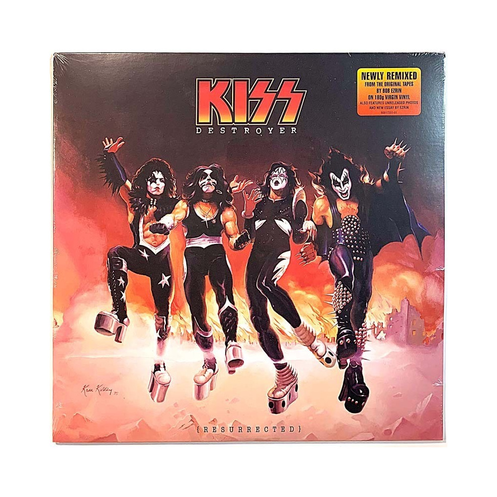 Kiss 1976 B0017201-01 Destroyer, newly remied (Resurrected) LP