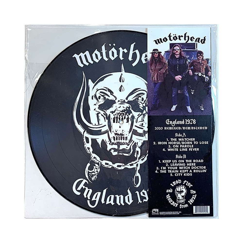 Motörhead 2020 CLO 2010 England 1978 kuva-LP LP