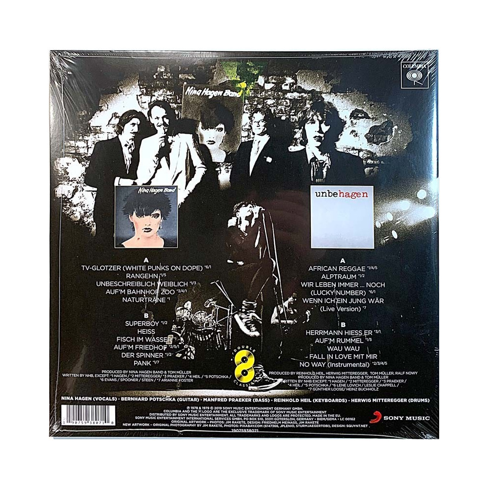 Nina Hagen Band LP, year 1978/1979