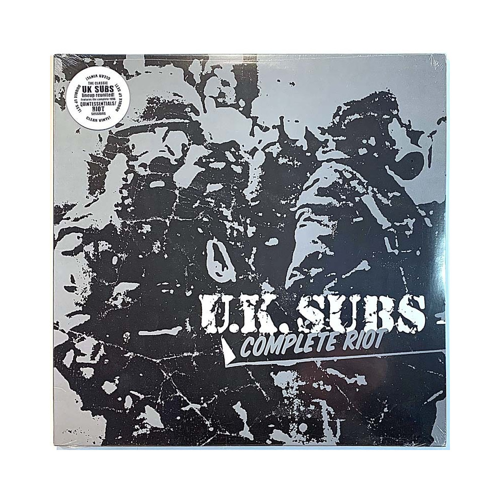 U.K. Subs 2014/1996 CLP9849 Complete Riot 2LP white vinyl LP