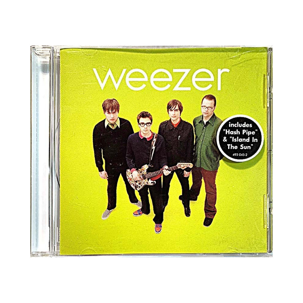 Weezer: Weezer green album  kansi EX levy EX Käytetty CD