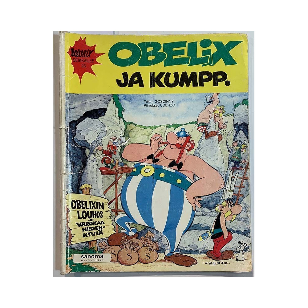 Asterix seikkailee 1977  Obelix ja kumpp. aikakauslehti