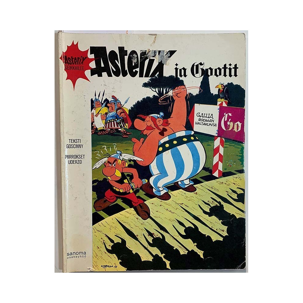 Asterix seikkailee 1974  ja Gootit 4.painos used magazine