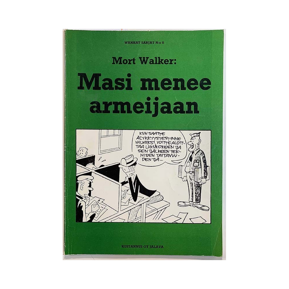 Maseja vv. 1950-1951 1984 wanhat sarjat 8 Masi menee armeijaan used magazine
