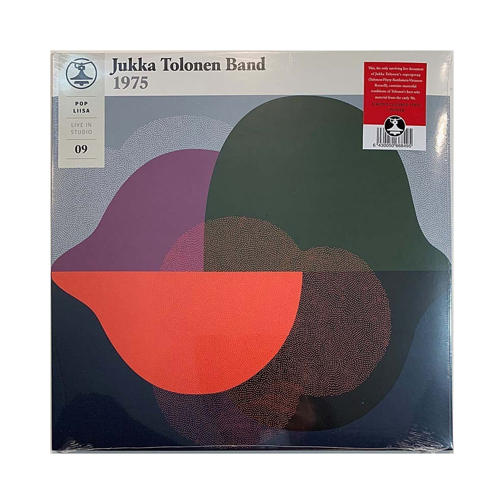 Jukka Tolonen Band 1975 : Pop Liisa 09 colored vinyl - LP