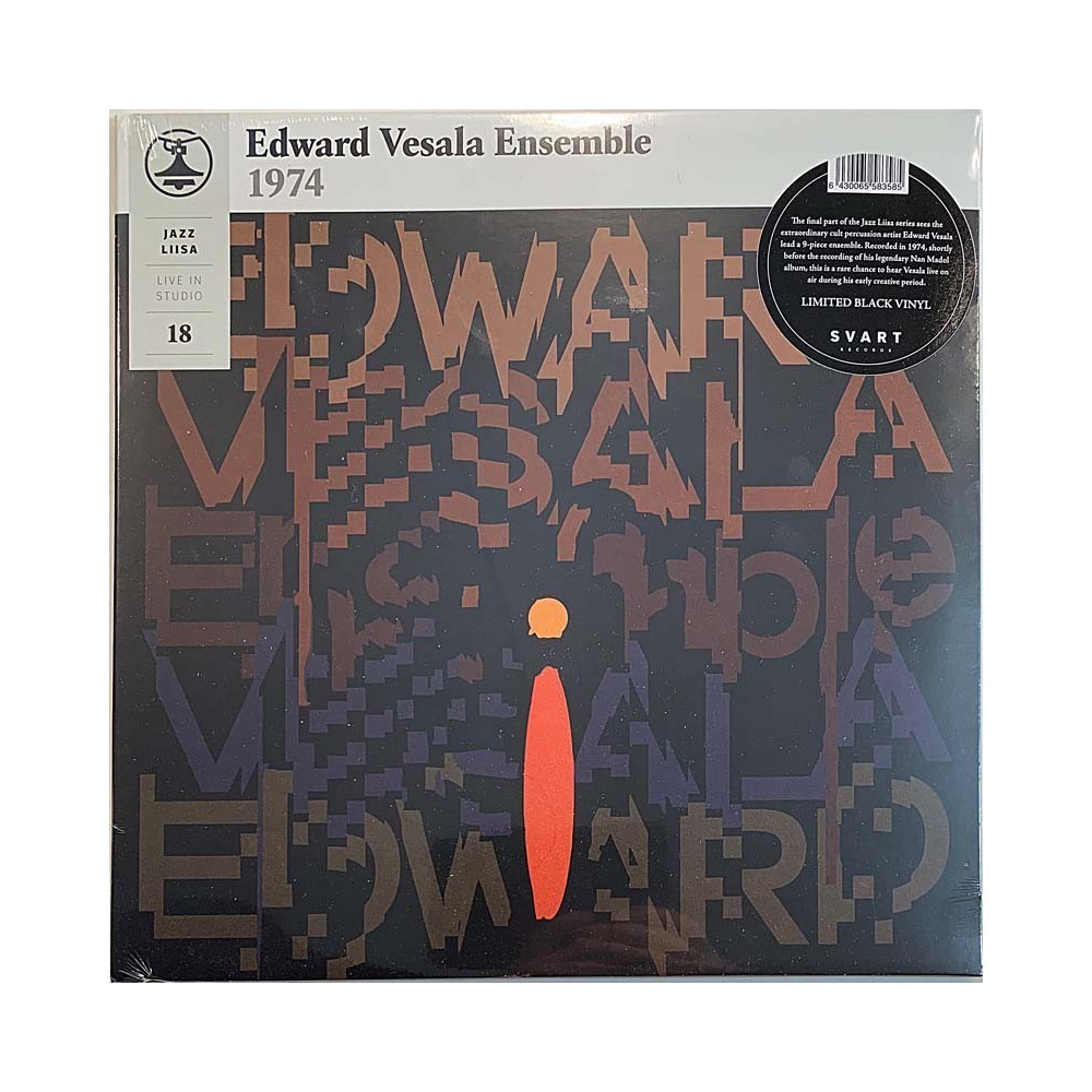 Edward Vesala Ensemble 1974 2018 SRE099 Jazz Liisa 18 LP
