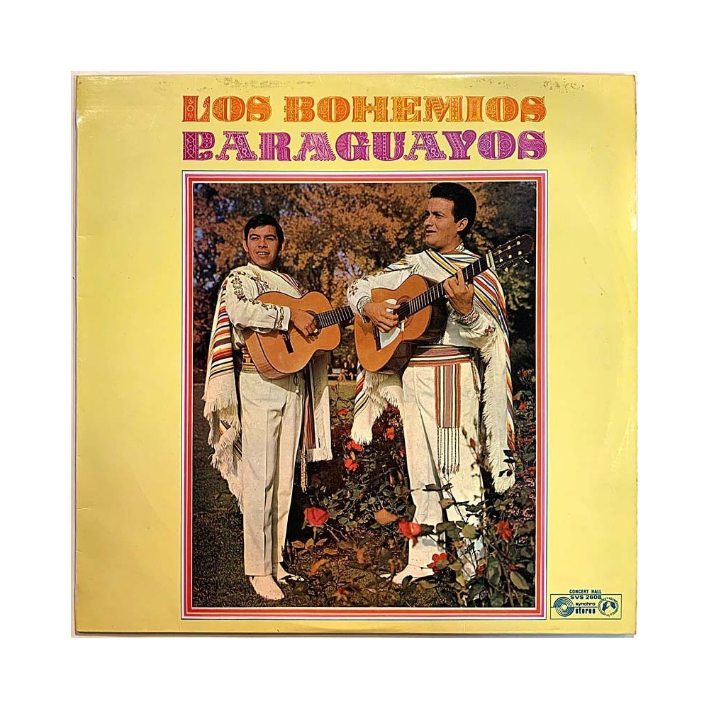 Los Bohemios Paraguayos 1970 SVS 2608 Los Bohemios Paraguayos Begagnat LP