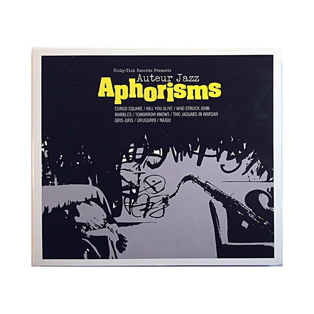Auteur Jazz  2009 RTCD013 Aphorisms CD Begagnat