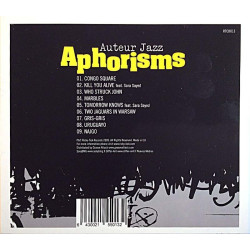 Auteur Jazz  2009 RTCD013 Aphorisms CD Begagnat