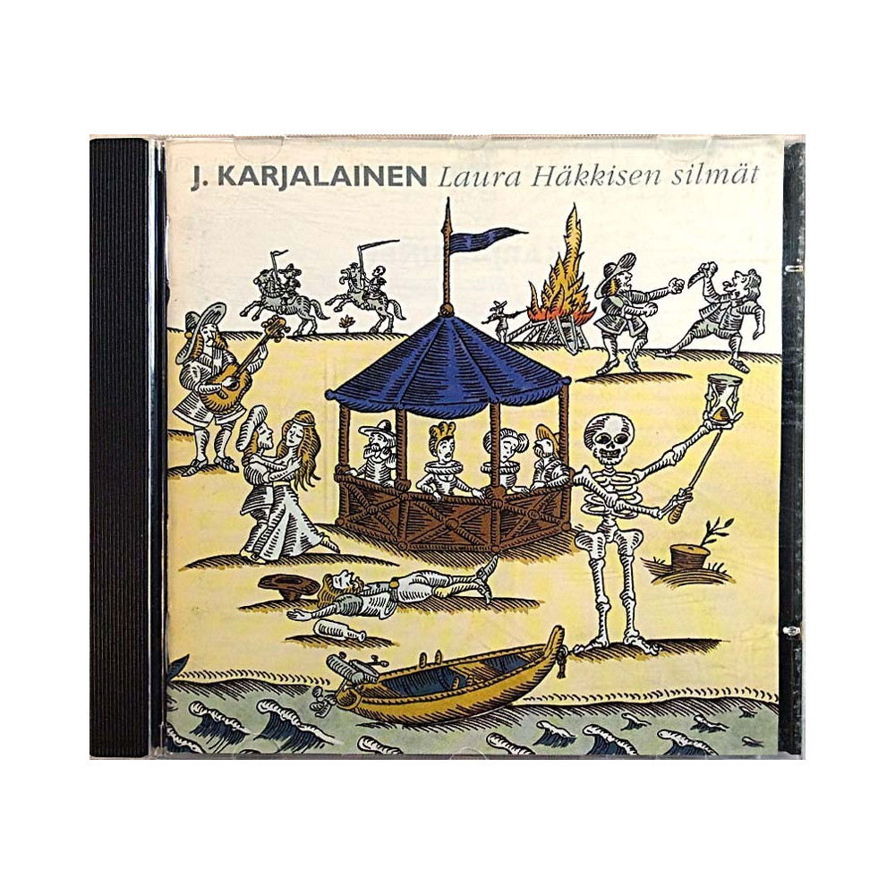 J. Karjalainen 1998 POKOCD 215 Laura Häkkisen silmät Used CD