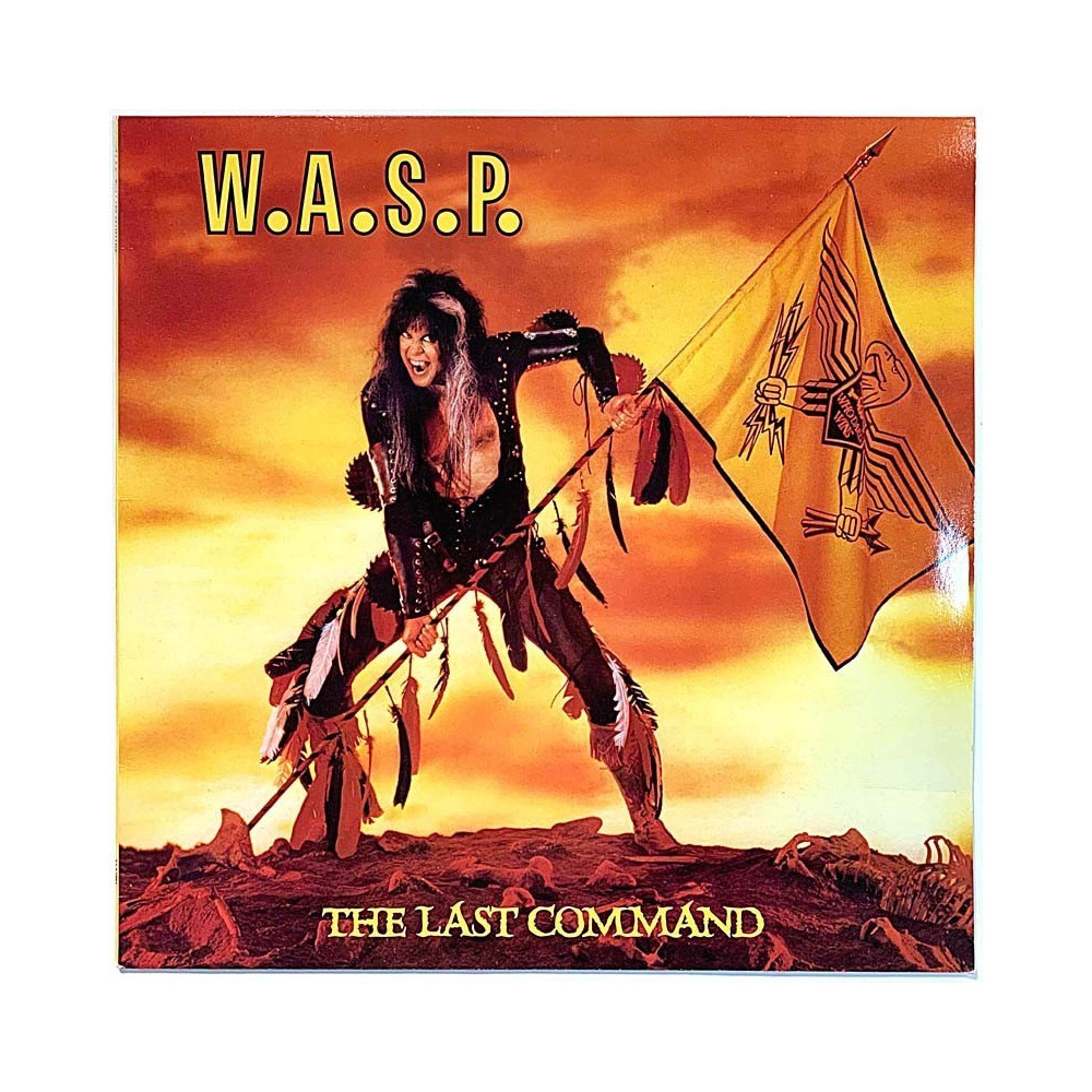 W.A.S.P.: The last command  kansi EX levy EX- Käytetty LP