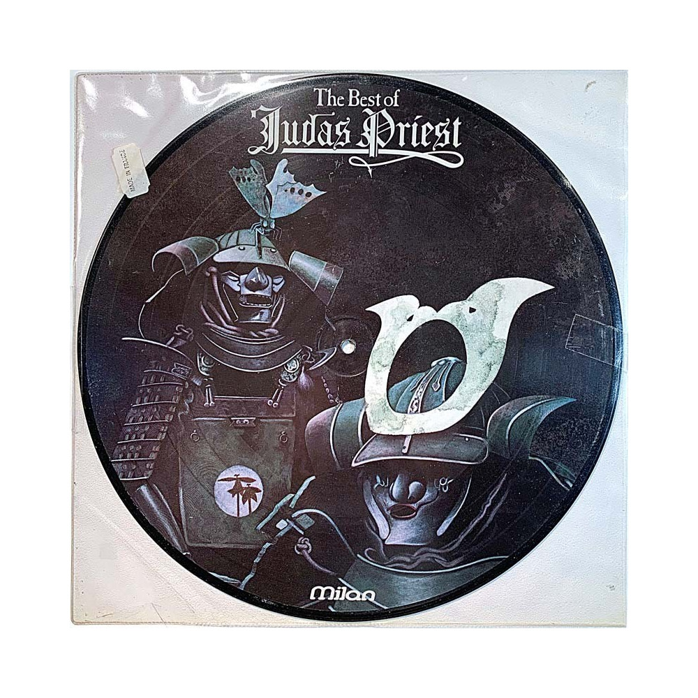 Judas Priest: The best of kuva-LP  kansi Ei kuvakantta levy EX Käytetty LP