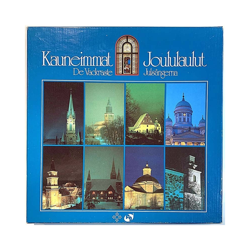 Turun arkkihpk, Helsingin hpk ym.: Kauneimmat Joululaulut 8LP  kansi EX levy EX Käytetty LP