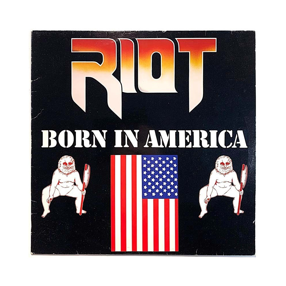Riot 1984 JMI 84003 Born in America Used LP