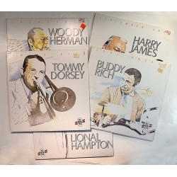 Buddy Rich, Lionel Hampton 1984 20127 28 29 31 33 Big Band Era 5LP Used LP