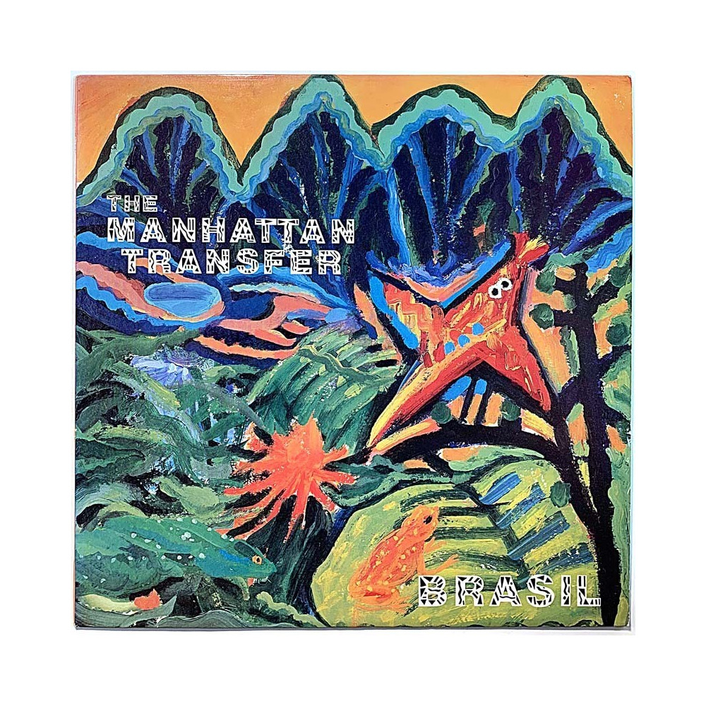 Manhattan Transfer: Brasil  kansi EX levy EX Käytetty LP