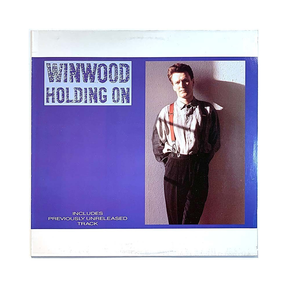 Winwood Steve: Holding on 12-inch maxi  kansi EX levy EX Käytetty LP