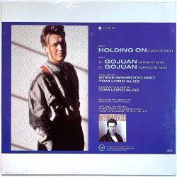 Winwood Steve: Holding on 12-inch maxi  kansi EX levy EX Käytetty LP