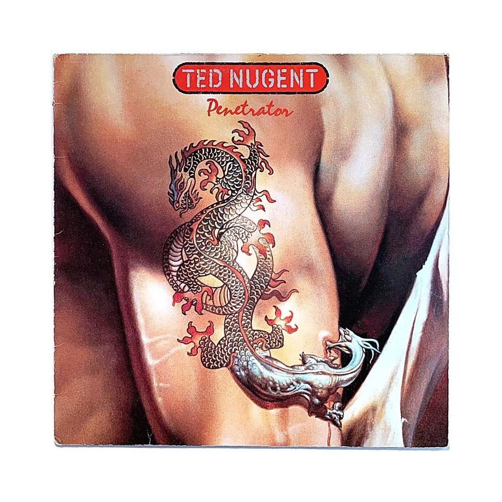 Nugent Ted: Penetrator  kansi VG+ levy EX Käytetty LP