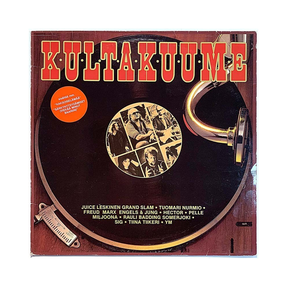 Juice, Nurmio, Hector, Leevi, Pelle ym. 1986 MGM 4386 Kultakuume Begagnat LP