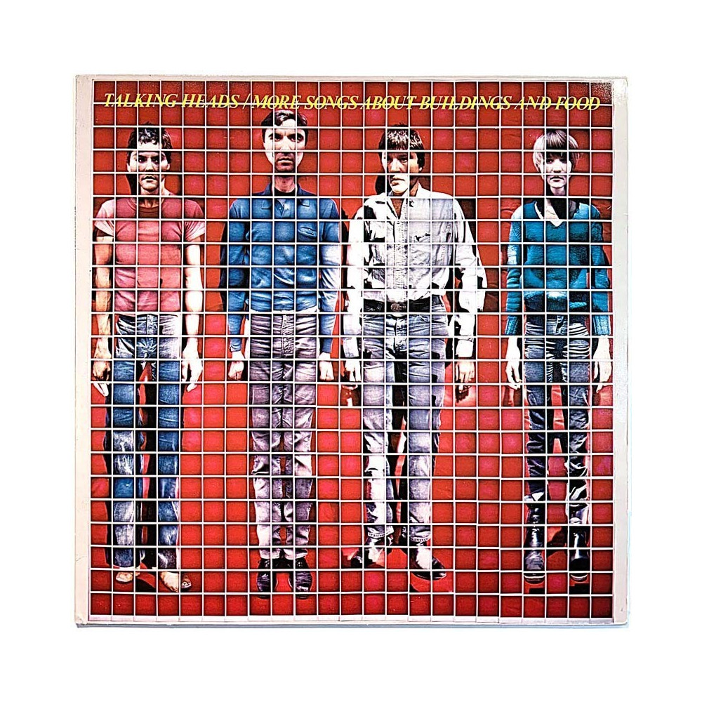 Talking Heads: More songs about buildings and food  kansi EX levy EX Käytetty LP