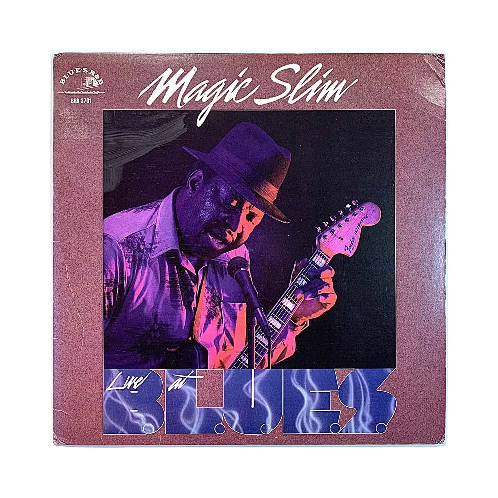 Magic Slim 1987 BRB 3701 Live at B.L.U.E.S. Used LP
