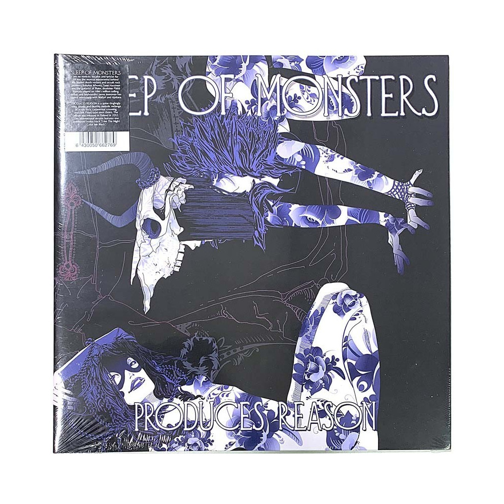 Sleep Of Monsters 2014 SVR329 Produces Reason, blue vinyl LP