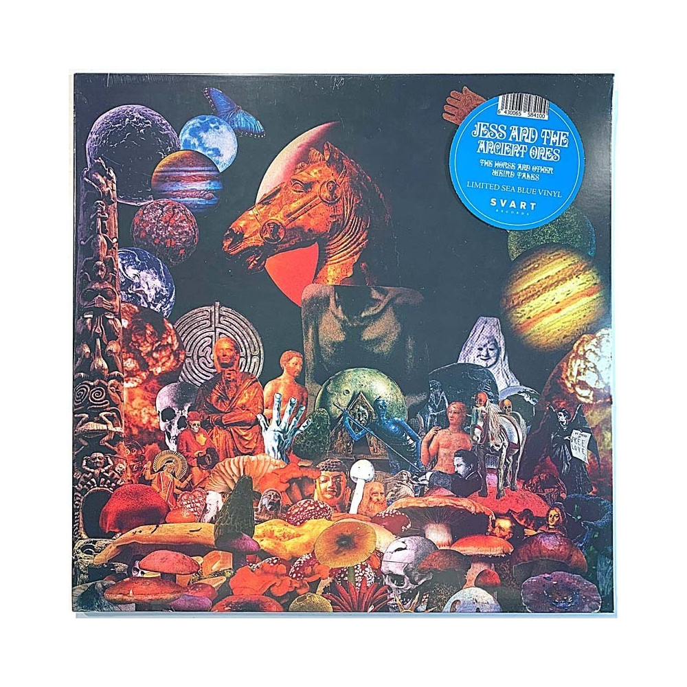 Jess And The Ancient Ones 2017 SVART127 The horse and other weird tales, blue vinyl LP