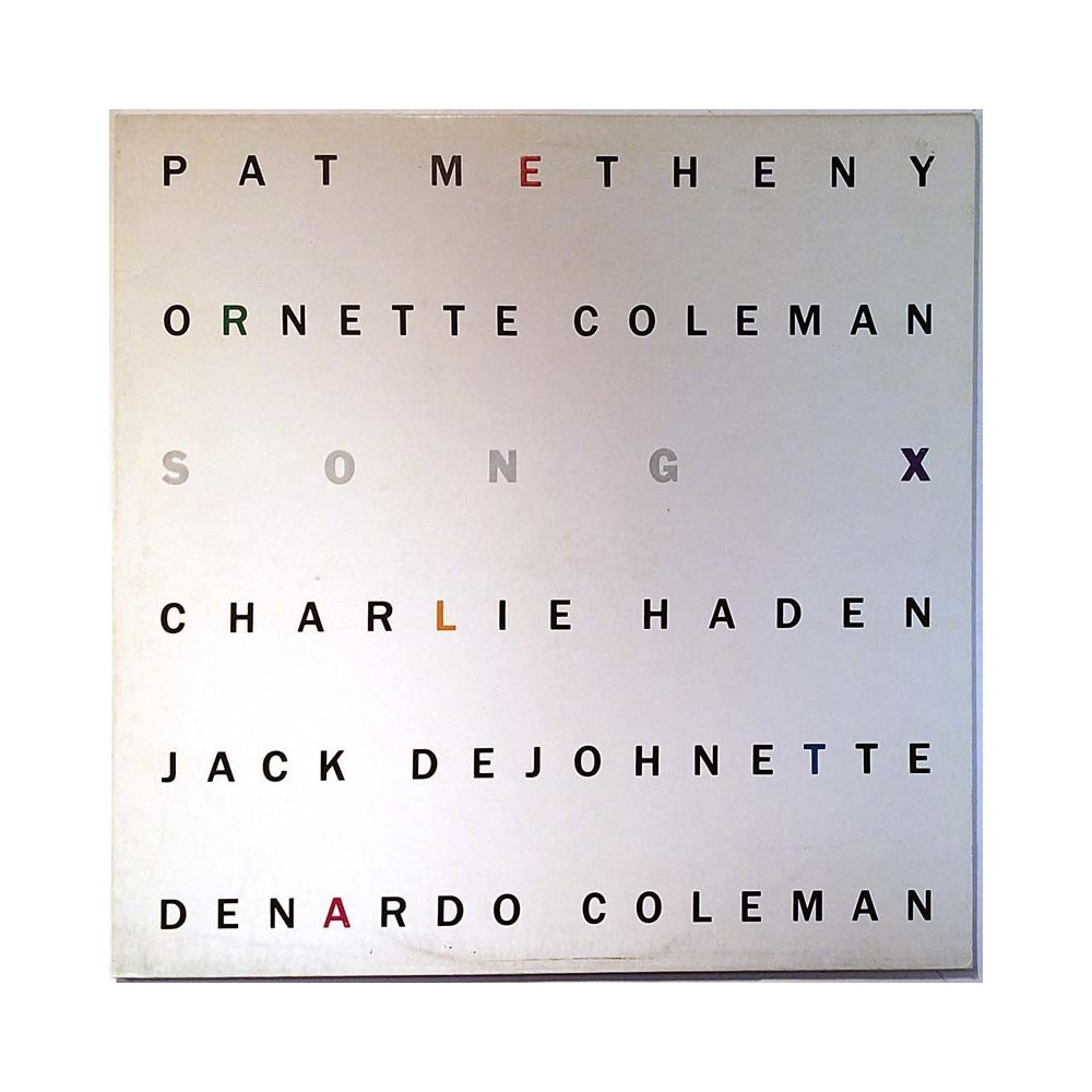Metheny Pat / Ornette Coleman 1986 924 096-1 Song X Used LP