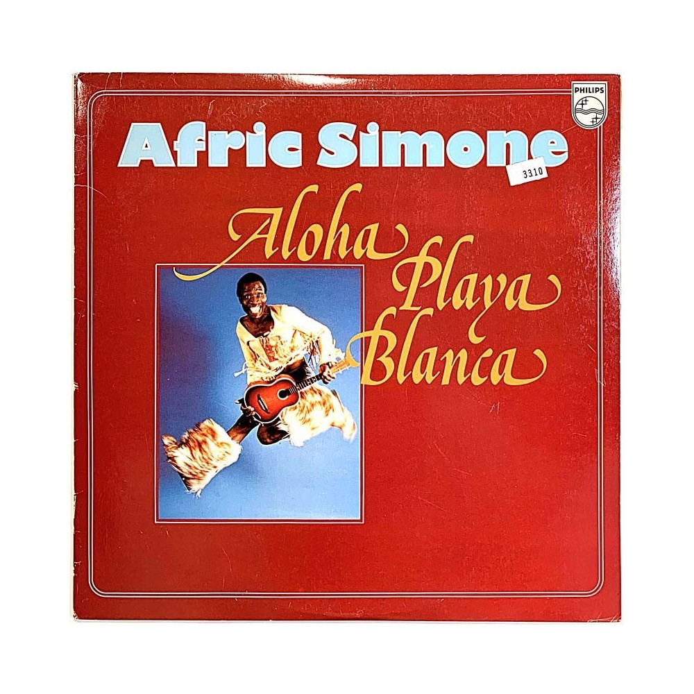 Afric Simone: Aloha Playa Blanca  kansi VG+ levy EX Käytetty LP