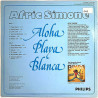 Afric Simone: Aloha Playa Blanca  kansi VG+ levy EX Käytetty LP