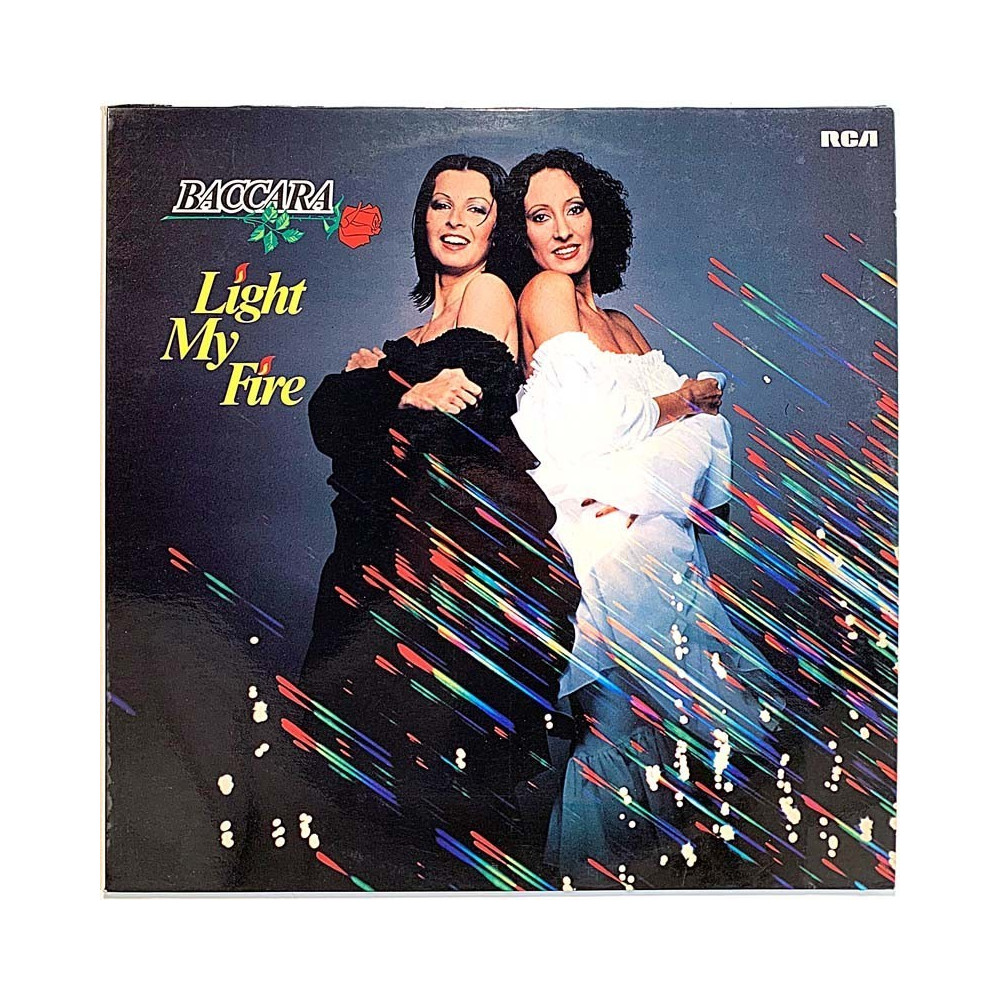 Baccara: Light My Fire  kansi EX levy EX Käytetty LP