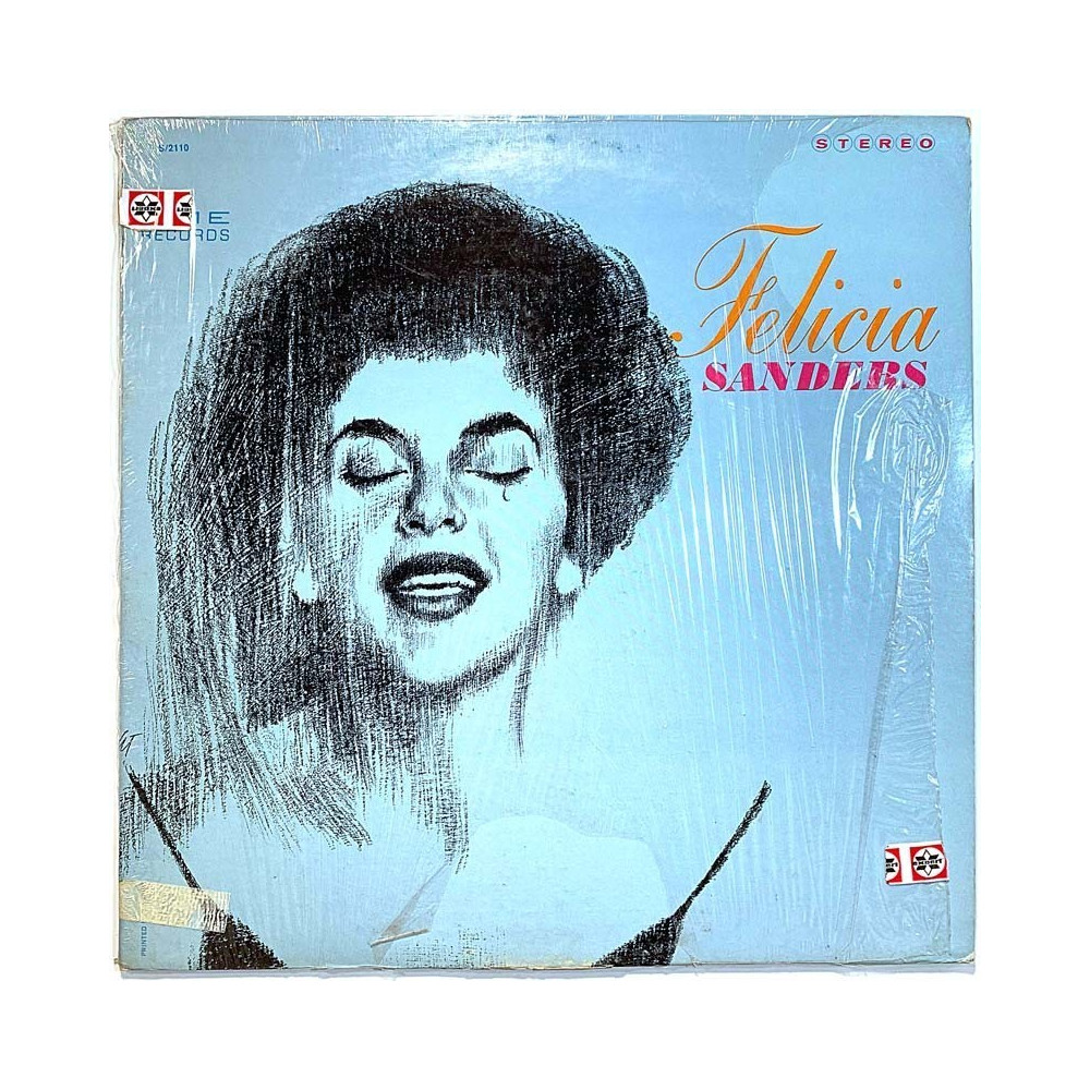 Sanders Felicia 1964 S/2110 Felicia Sanders -64 Begagnat LP