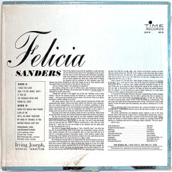 Sanders Felicia 1964 S/2110 Felicia Sanders -64 Begagnat LP