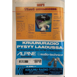 Hifi-lehtiä : 1983 5 numeroa 2, 3, 4, 6-7, 12 - begagnade magazine