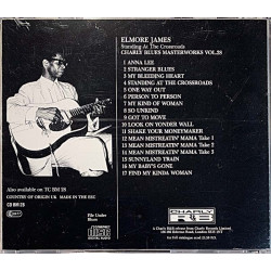 James Elmore: Standing at the Crossroads  kansi EX levy EX Käytetty CD