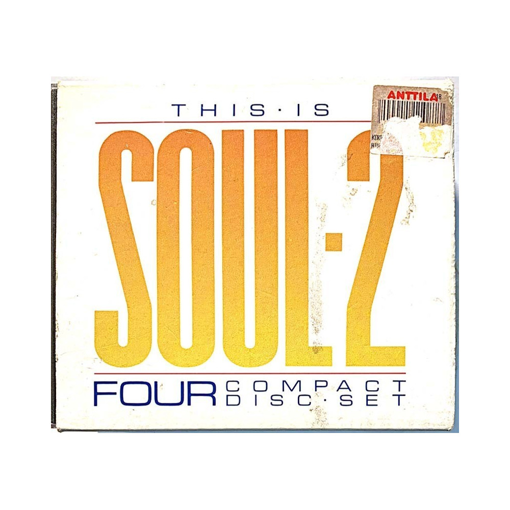 Syreeta, Marvelettes, Mary Wells ym.: This is Soul-2 4CD  kansi EX levy EX Käytetty CD