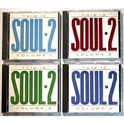 Syreeta, Marvelettes, Mary Wells ym.: This is Soul-2 4CD  kansi EX levy EX Käytetty CD