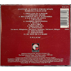 Kayath Marcelo: Guitar Classics from Spain  kansi EX levy EX Käytetty CD