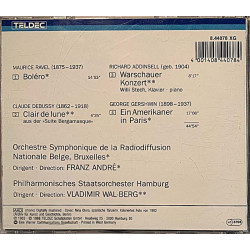 Orchestre Symphonique Nationale Belge: Ravel: Bolero / Debussy: Clair De Lune  kansi EX levy EX Käytetty CD