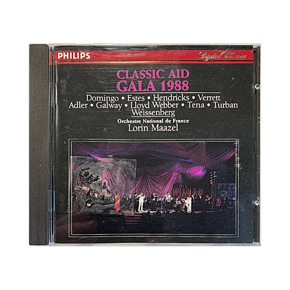 Orchestre National de France, L. Maazel 1988 422 379-2 Classic Aid Gala 1988 CD Begagnat