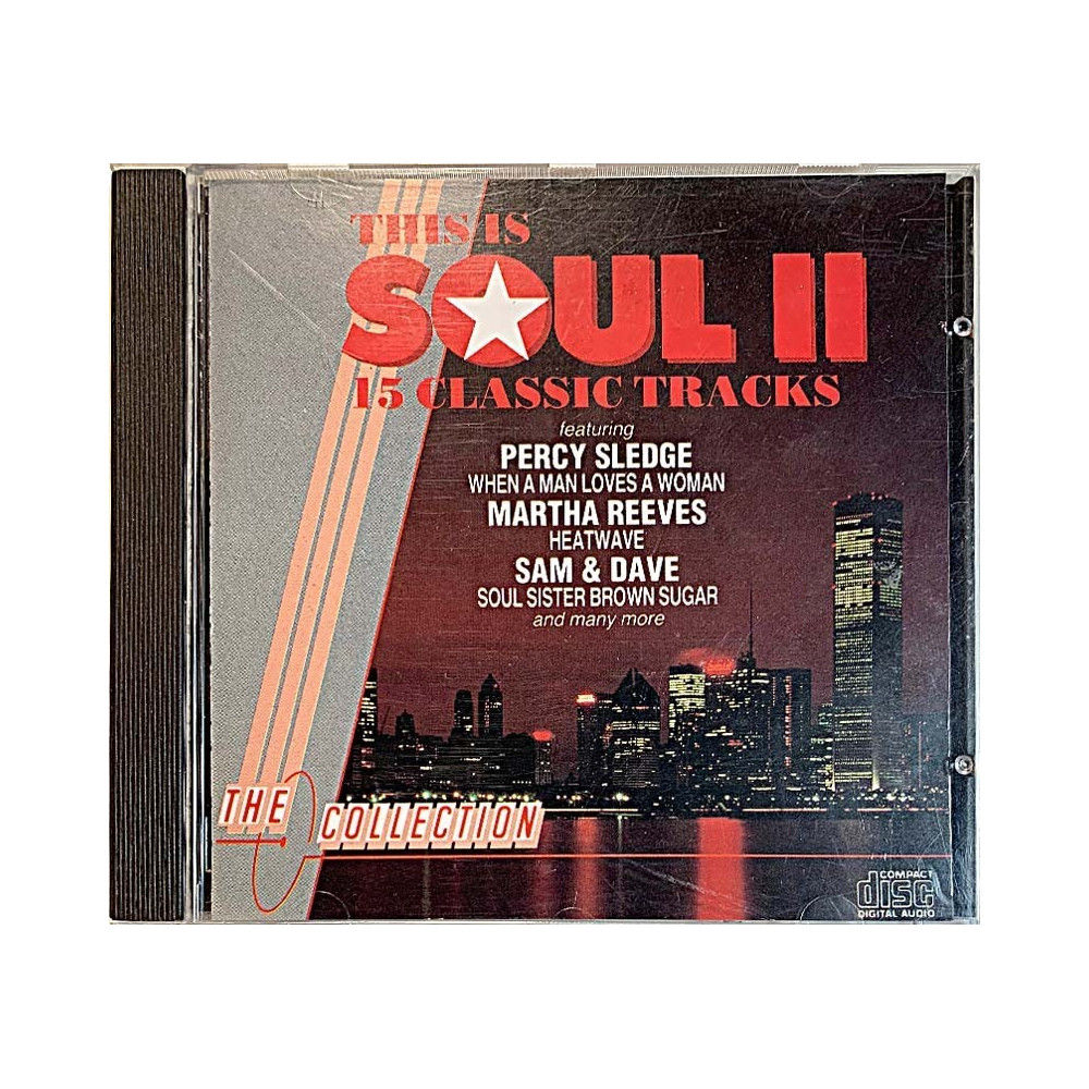 Sam & Dave, Percy Sledge, Martha Reeves ym.: This is soul II  kansi VG+ levy EX Käytetty CD