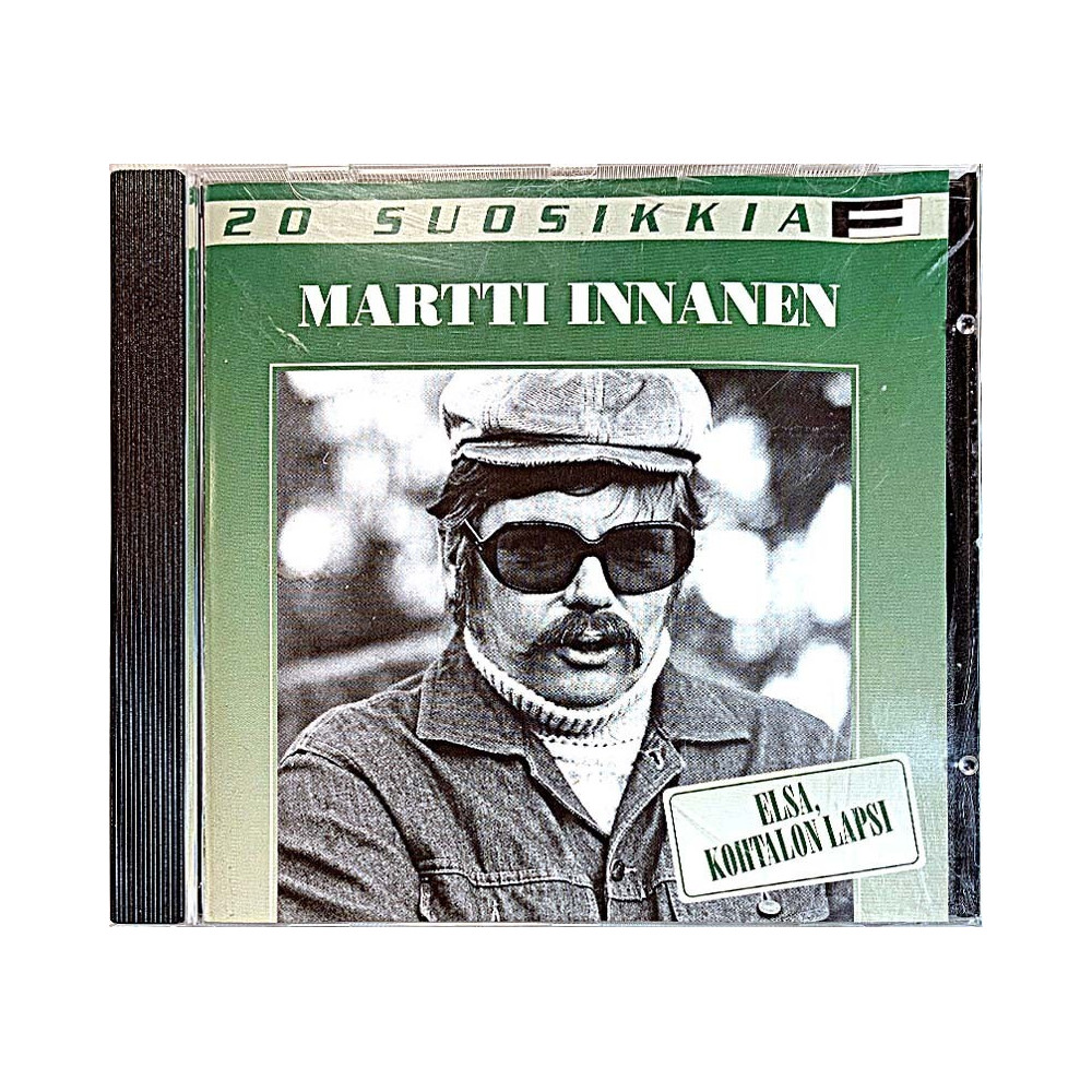 Innanen Martti: 20 Suosikkia Elsa, kohtalon lapsi  kansi VG+ levy EX Käytetty CD